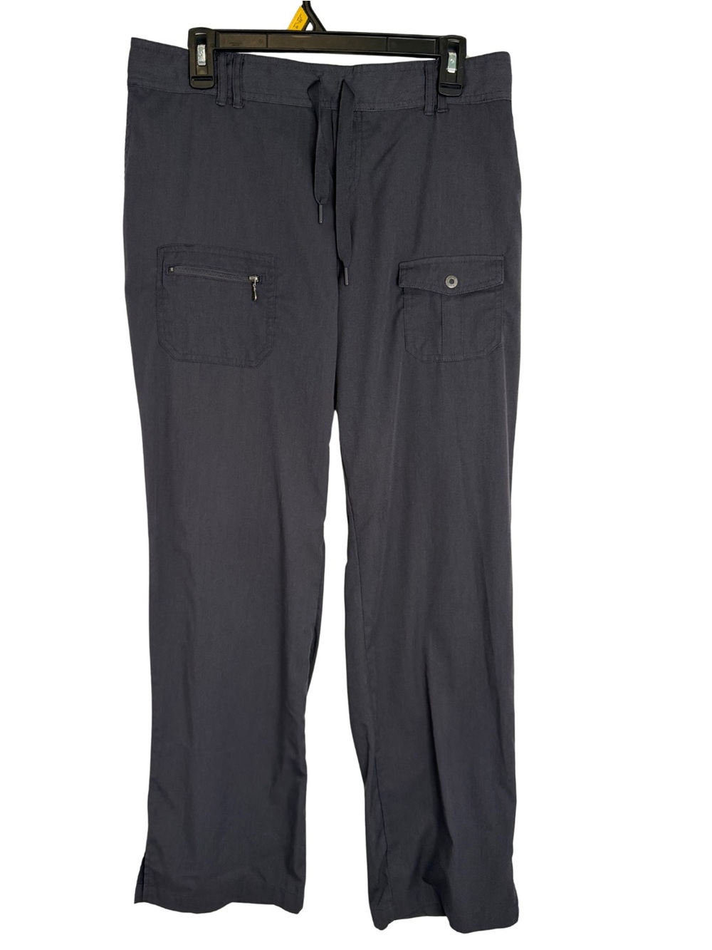Adar Women’s Pewter Gray Scrub Pants with Drawstring Waist